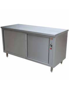 Armoire chauffante 2 portes coullissantes