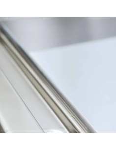 Plaque de cuisson gaz, lisse, chrome dur -TOP- 2