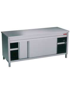 Table sur armoire - portes coulissantes