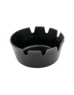 Cendrier de table noir d 10 - Lot de 24