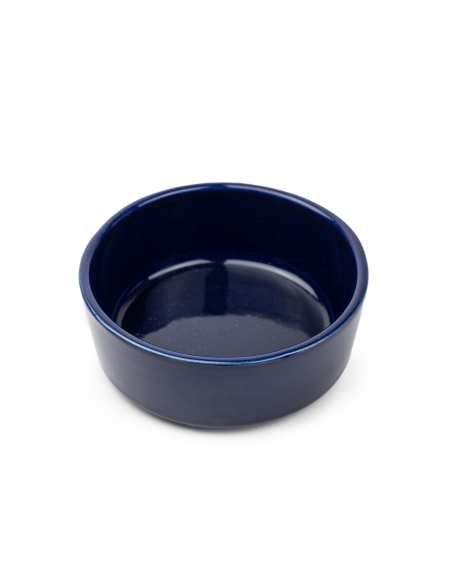 Contenant rond 19 cm bleu - Lot de 6