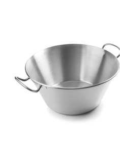 Bassine conique à anses 50 cm.