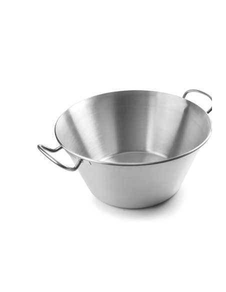 Bassine conique à anses 50 cm.