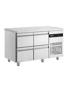 Meuble bas 4 tiroirs GN 1/1