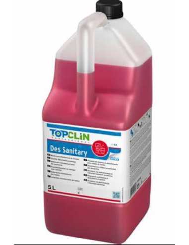 Topclin des sanitary 5l nettoyant sanitaires - Lot de 2