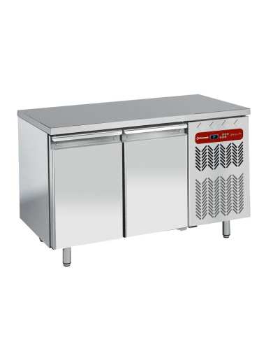 Table frigorifiques ventilée, 2 portes GN 1/1