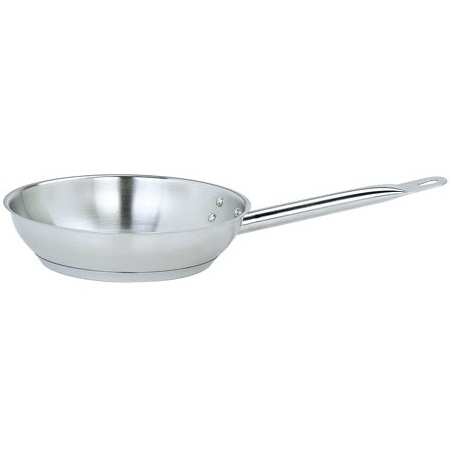 Poêle sans couvercle ø 28x5 cm sans anse - Inox