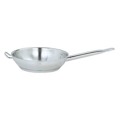 Poêle sans couvercle ø 32x5 cm anse face queue-Inox