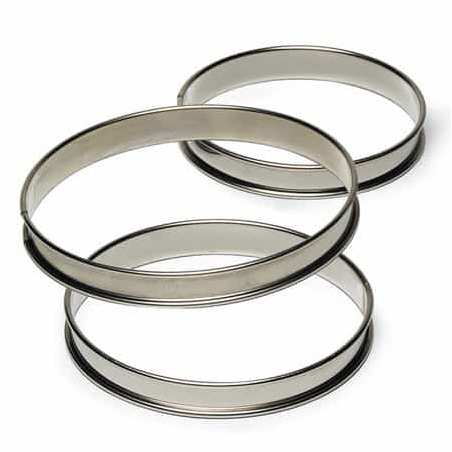 Cercle à tarte ø 24x2,7 cm - Inox