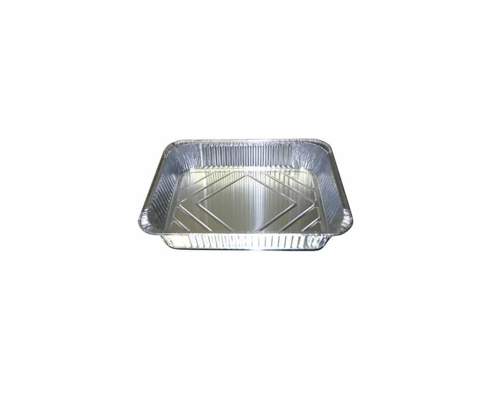 Plat gastronorme 1-17 L - Aluminium 26-3x16x4 cm - Paquet de 100
