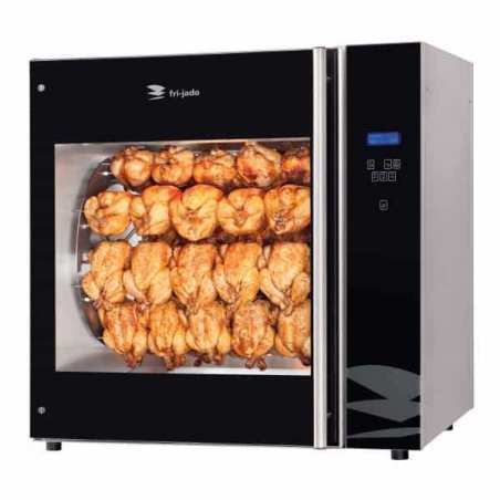 ROTISSOIRE ECO TDR GAZ 7 BALANCELLES PROGRAMMABLE - 35 VOLAILLES SANS CHASSIS