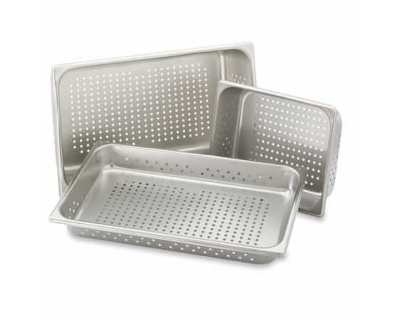 Bac GN1/1 Perforé - Hauteur 65 mm - Inox 18/10