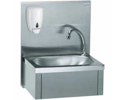 Lave mains à commande fémorale - Cuve 345x245x120 mm