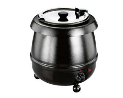 Marmite soupe bain-marie 8 L - ø 400x260mm - Inox