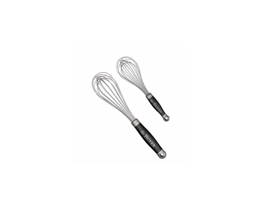 Fouet professionnel fils inox goma 450mm