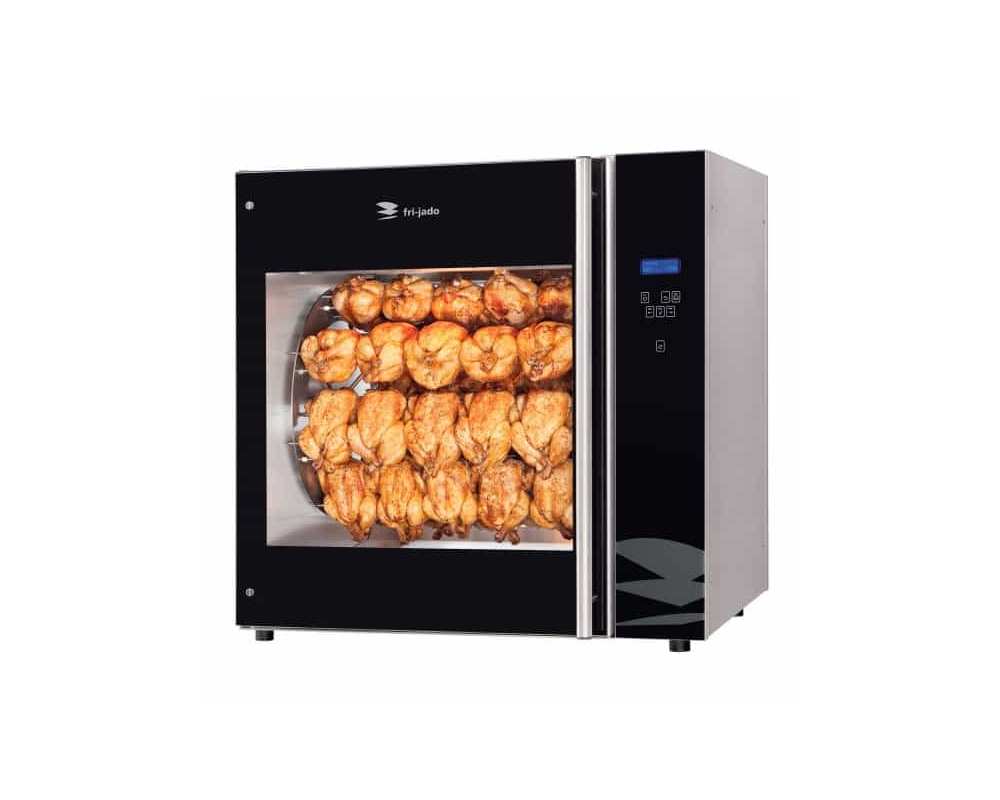 ROTISSOIRE ECO TDR GAZ 7 BALANCELLES PROGRAMMABLE - 35 VOLAILLES SANS CHASSIS