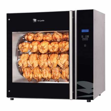 ROTISSOIRE ECO TDR GAZ 7 BALANCELLES PROGRAMMABLE - 35 VOLAILLES SANS CHASSIS