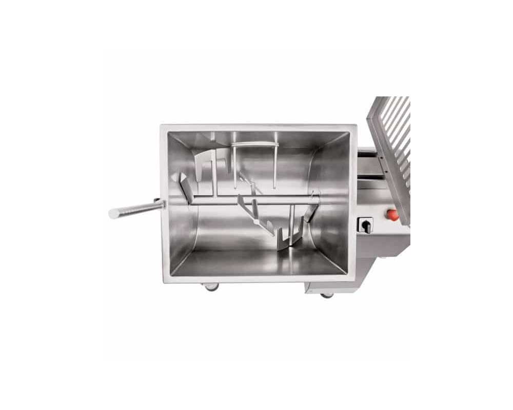 Mélangeur rectangulaires  Basculante 100L - cap. 65Kg