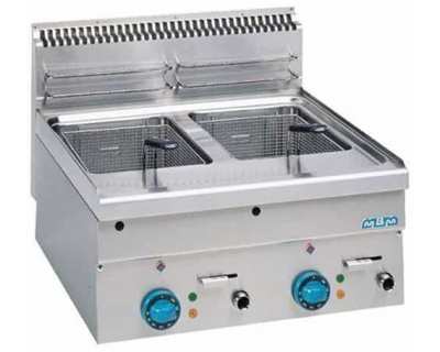 Friteuse MBM électrique de table 2x 8 litres