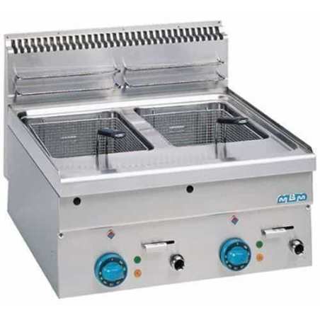 Friteuse MBM électrique de table 2x 8 litres