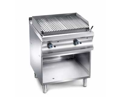 Grill charcoal gaz sur baie pour viande simple MBM