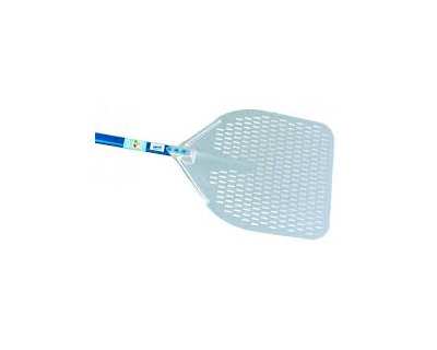 Pelle pizza aluminium à enfourneur perforée 330x330mm