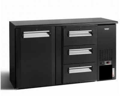 Desserte de bar gamko déclassé 325L 1 porte pleine +3 tiroirs