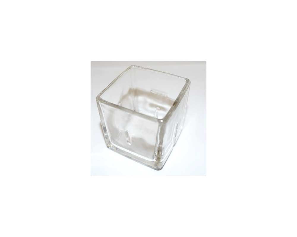 Verrine en verre forme carrée - Lot de 60 pièces/cartons