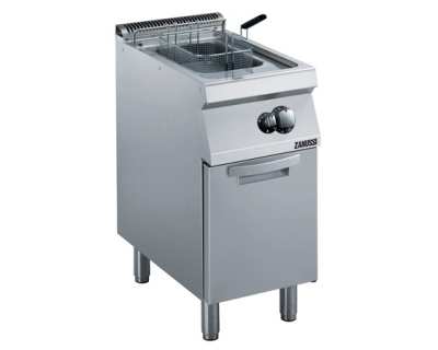 Friteuse professionnelle gaz ZANUSSI 15 litres brûleurs externes