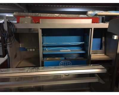 Point de vente occasion tout inox plusieurs étagères