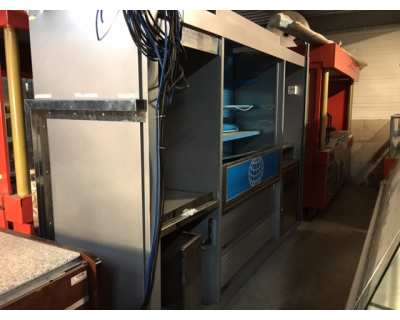 Point de vente occasion tout inox plusieurs étagères 2