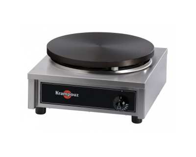 Crêpière krampouz à gaz diamètre 350 sur châssis