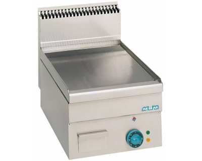 Plaque à sancker chrome éléctrique lisse MBM