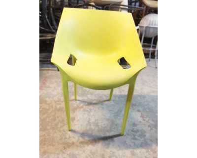 Fauteuil occasion d'extérieur confortable verte