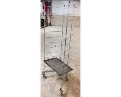 Chariot à bac occasion inox 16 étages 400x600 2