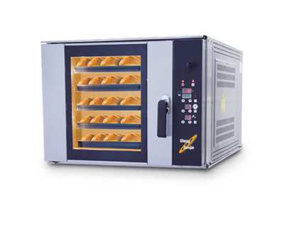 Four de boulangerie ventilé SM705E pour 5 plaques 400x600mm