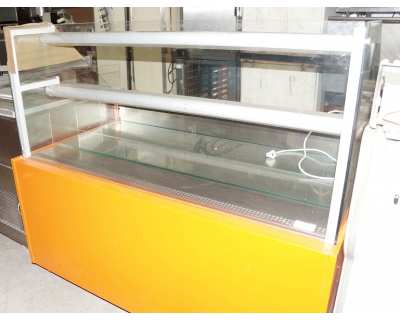 Vitrine service arrière occasion orange longueur 1440mm