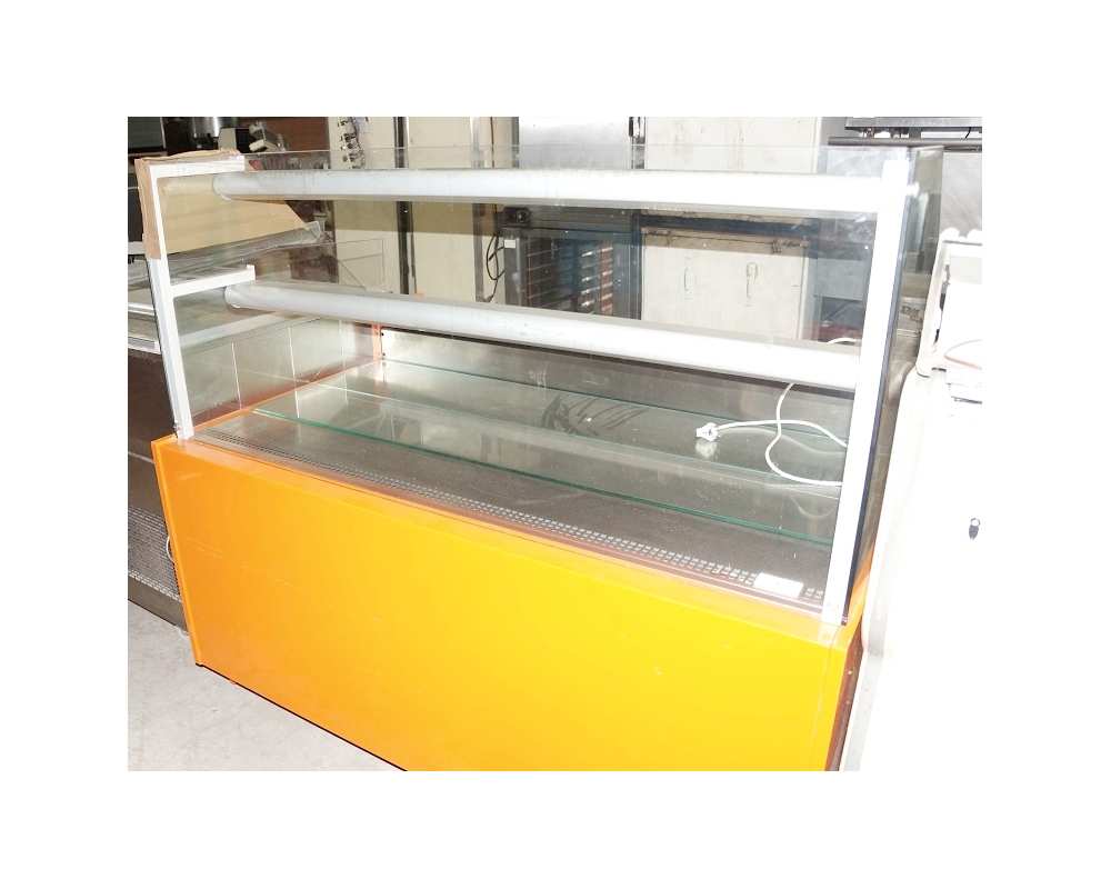 Vitrine service arrière occasion orange longueur 1440mm