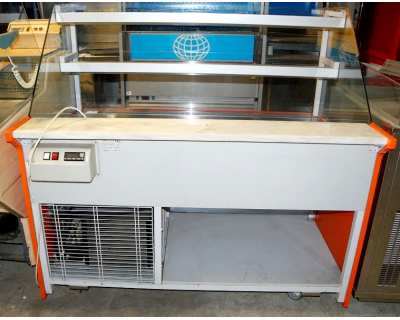 Vitrine service arrière occasion orange longueur 1440mm 2