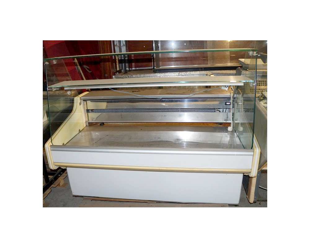 Vitrine service arriere occasion neutre longueur 1450mm