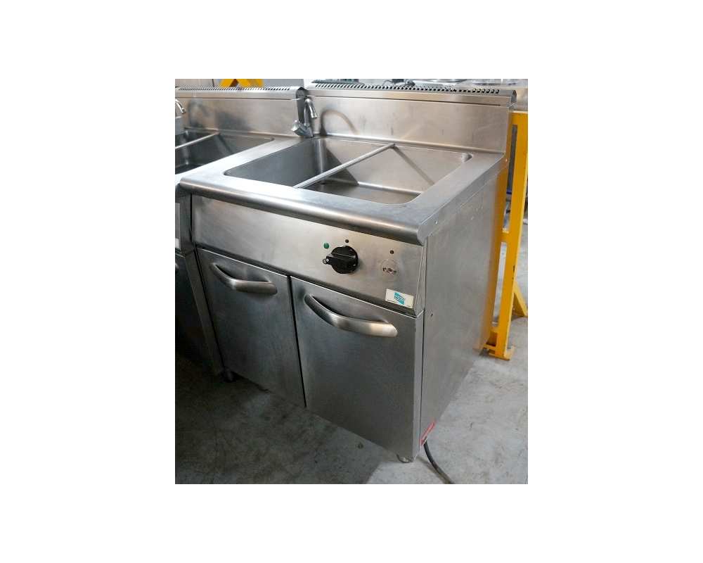 Bain marie électrique occasion GN2/1 sur meuble