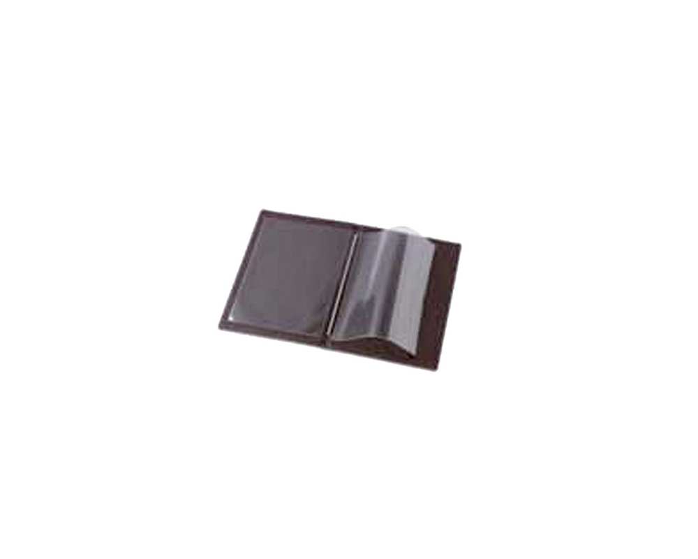 Intercalaire double transparent pour A4 dans carte menu
