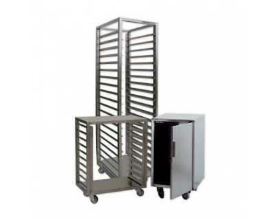 Echelle de manutention inox pour plaques 400x600 - 20 étages