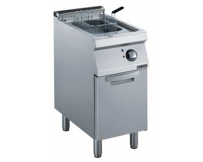 Friteuse électrique 15 litres zone froide résistances externes monobloc