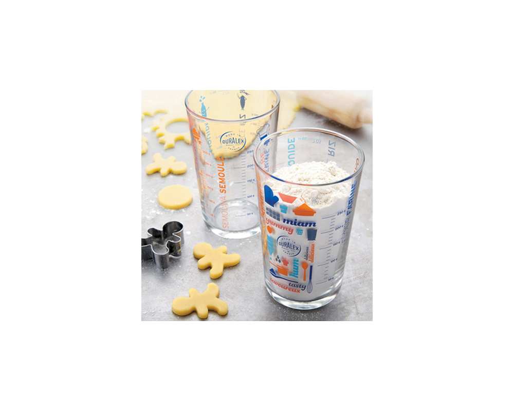 Lot de 12 verre mesureur en verre 56cl