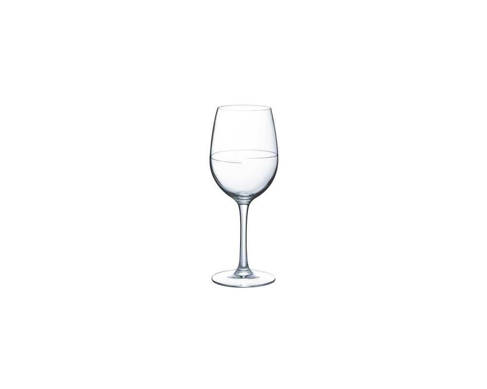 Lot de 24 verre à vins Cabernet Jaugé à 12,5 et 14,5 cl ø8,1x20,2cm