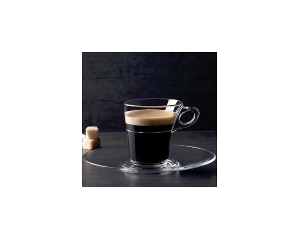 Lot de 72 Soucoupe à tasse à café Capriceø14x1,7cm