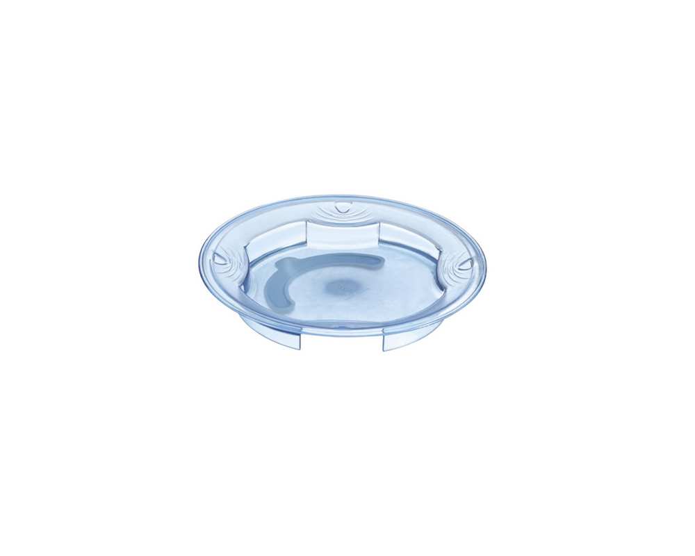 Lot de 12 Assiette creuse ronde ø23,6xHt4cm Bleu