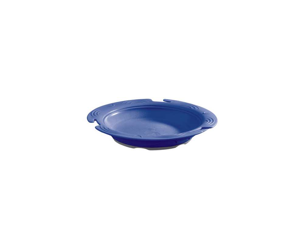 Lot de 6 Assiette creuse ronde Vaisselle thérmodynamique Bleu