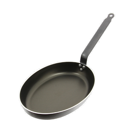 Poêle ovale anti-adhésive 36x26x4,3cm